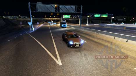 Ксеноновый свет фар для American Truck Simulator