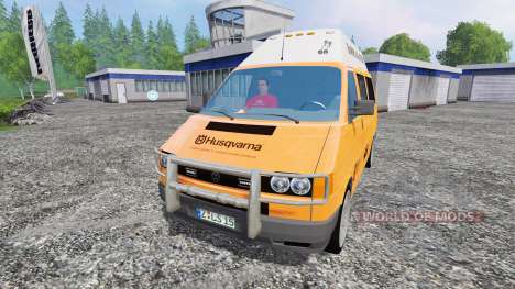 Volkswagen Transporter T4 Husqvarna Service для Farming Simulator 2015