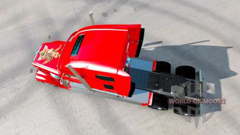 Скин Budweiser на тягач Freightliner Coronado для American Truck Simulator