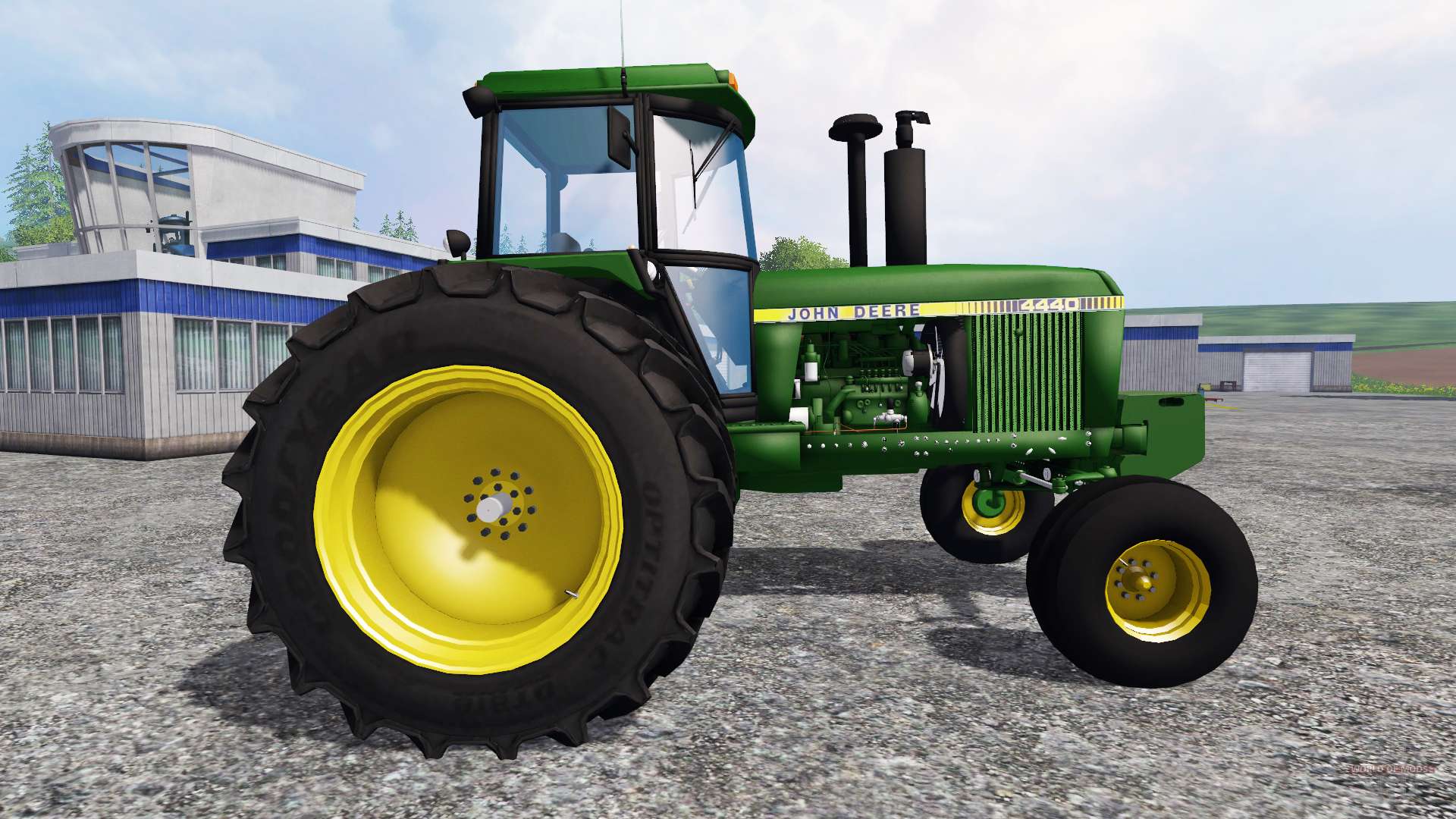 Сельскохозяйственный трактор John Deere 4440 для Farming Simulator 15. 