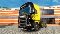Скин BvB на тягач Scania для Euro Truck Simulator 2