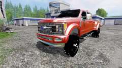 Ford F-450 2017 [platinum] v2.0 для Farming Simulator 2015