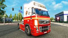 Скин FDNY 99 на тягач Volvo для Euro Truck Simulator 2
