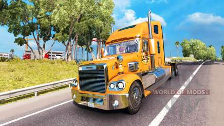 Скин A&W на тягач Freightliner Coronado для American Truck Simulator