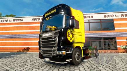 Скин BvB на тягач Scania для Euro Truck Simulator 2