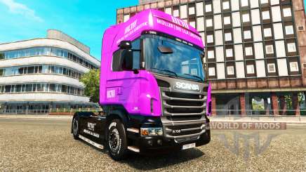 Скины Muller на тягачи MAN Scania и Volvo для Euro Truck Simulator 2