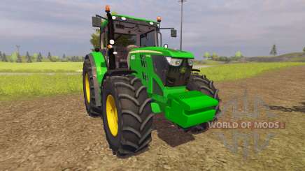 John Deere 6210R v2.0 для Farming Simulator 2013