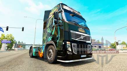 Скин World of Warcraft на тягач Volvo для Euro Truck Simulator 2