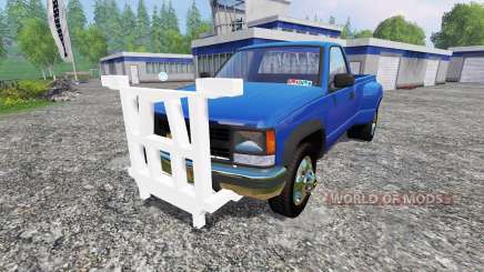 Chevrolet Silverado 3500 1994 [plow] для Farming Simulator 2015