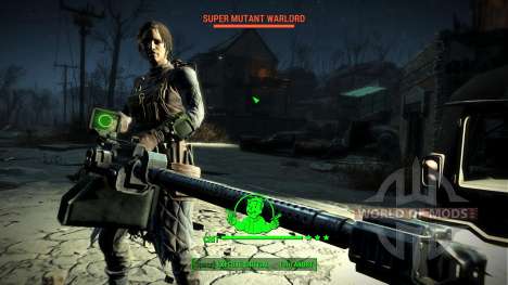 WH-Mk22 Heavy Machinegun для Fallout 4