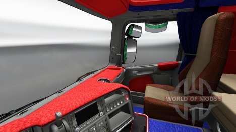 Интерьер Leda у Scania для Euro Truck Simulator 2
