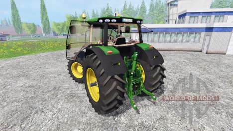 John Deere 6210R v2.0 [real run sound] для Farming Simulator 2015
