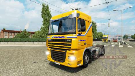 Раскраски на грузовой трафик v1.1 для Euro Truck Simulator 2