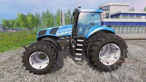 New Holland T8.435 v4.0.3 для Farming Simulator 2015