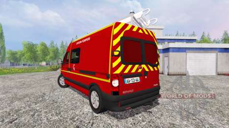 Renault Master [sapeurs-pompiers] v2.0 для Farming Simulator 2015