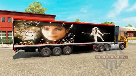 Полуприцеп Michael Jackson для Euro Truck Simulator 2