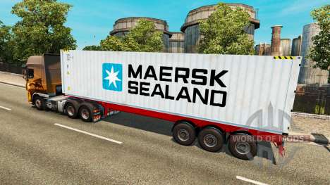 Полуприцеп Maersk Sealand для Euro Truck Simulator 2