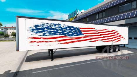 Сборник скинов на полуприцепы для American Truck Simulator