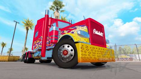 Скин Pick-up на тягач Peterbilt 389 для American Truck Simulator
