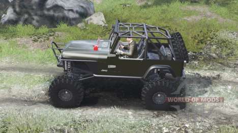 Jeep YJ 1987 [open top][03.03.16] для Spin Tires