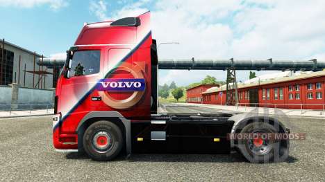 Скин Volvo Special на тягач Volvo для Euro Truck Simulator 2