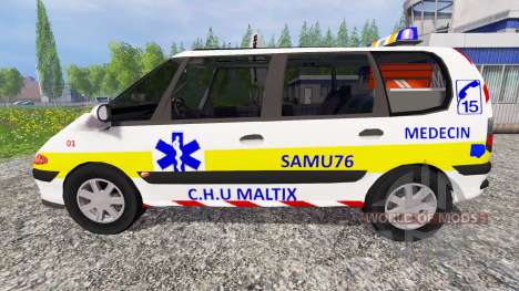 Renault Espace SAMU для Farming Simulator 2015