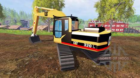 Caterpillar 320L для Farming Simulator 2015