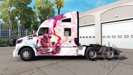 Скин Hanamiya Nagisa на тягач Kenworth для American Truck Simulator