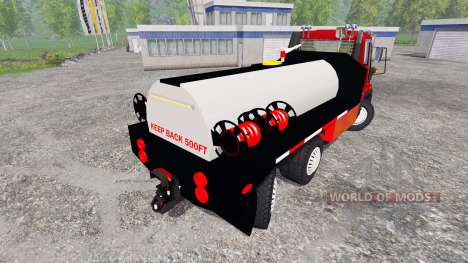Mercedes-Benz Unimog U400 [sapeur pompier] для Farming Simulator 2015