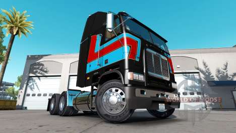Скин Andre Bellemare на тягач Freightliner FLB для American Truck Simulator