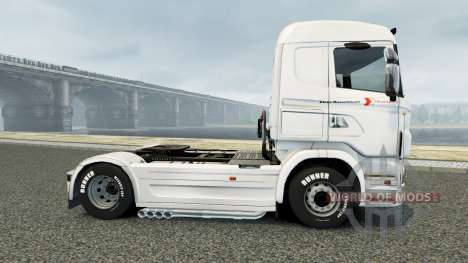 Скин Klaus Bosselmann на тягач Scania для Euro Truck Simulator 2