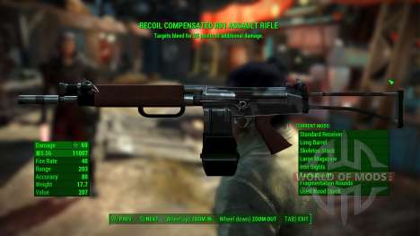 Штурмовая винтовка R91 для Fallout 4