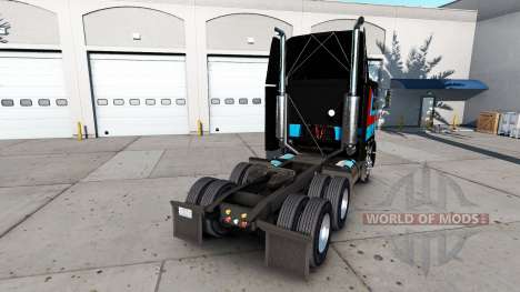 Скин Andre Bellemare на тягач Freightliner FLB для American Truck Simulator