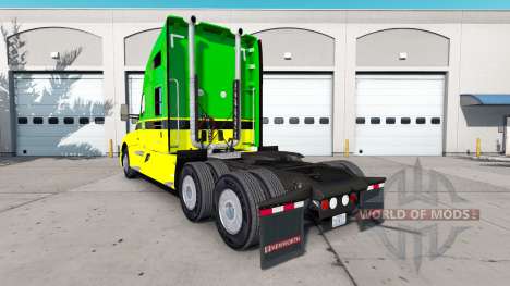 Скин John Deere на тягачи Peterbilt и Kenworth для American Truck Simulator