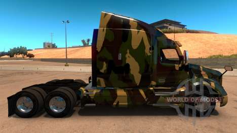 Скин Камуфляж для Peterbilt 579 для American Truck Simulator