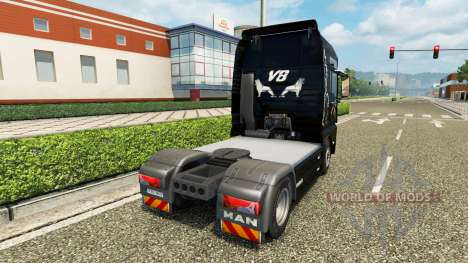 Скин Piss of на тягач MAN для Euro Truck Simulator 2