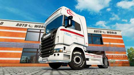Скин Coppenrath & Wiese v1.1 на тягач Scania для Euro Truck Simulator 2