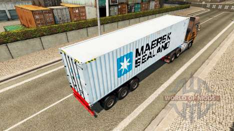Полуприцеп Maersk Sealand для Euro Truck Simulator 2
