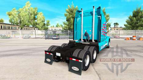 Скин American Truck на тягач Peterbilt для American Truck Simulator