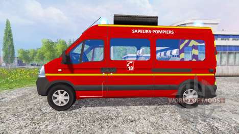 Renault Master [sapeurs-pompiers] для Farming Simulator 2015