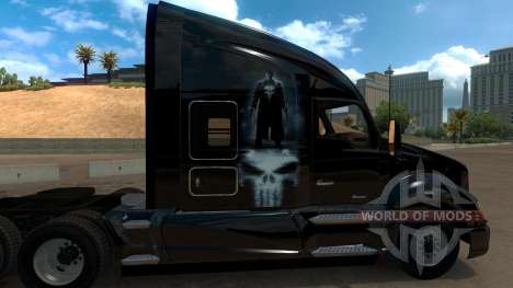 Skin Punisher for Kenworth T680 для American Truck Simulator