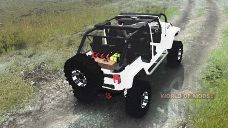 Jeep Wrangler Rubicon White [03.03.16] для Spin Tires