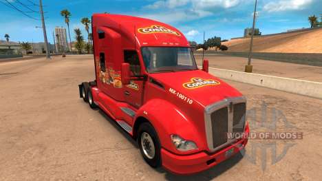 Скин La Costeña для Kenworht T680 для American Truck Simulator