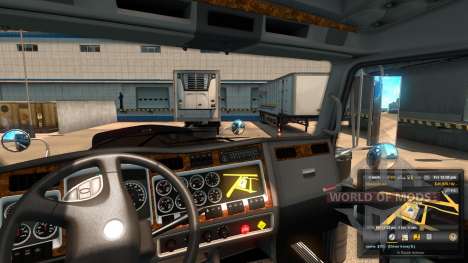 Новая разметка разгрузки Unload Symbol V 1.1 Mod для American Truck Simulator