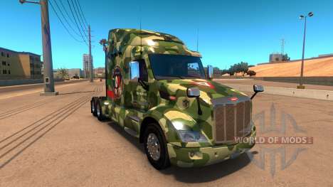 FAM скин для Peterbilt 579 для American Truck Simulator