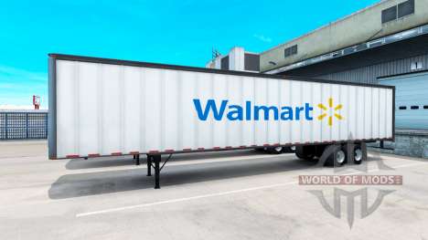 Полуприцеп WalMart для American Truck Simulator