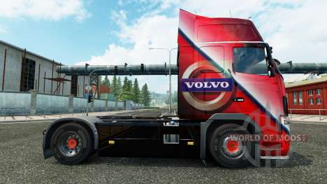 Скин Volvo Special на тягач Volvo для Euro Truck Simulator 2