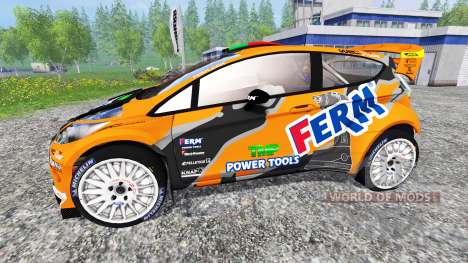 Ford Fiesta WRC для Farming Simulator 2015