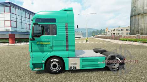 Скин J. Simmerer на тягач MAN для Euro Truck Simulator 2