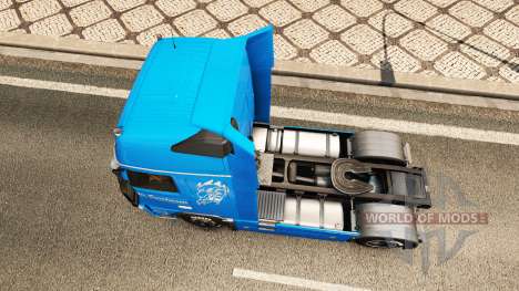 Скин Carstensen на тягач Volvo для Euro Truck Simulator 2